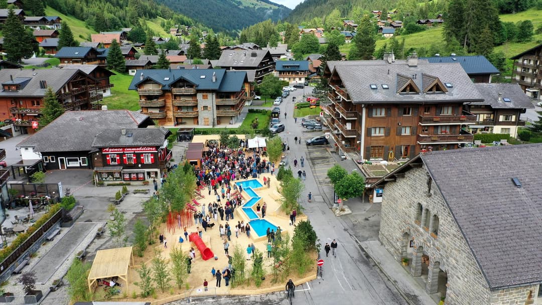 Place du village (projet temporaire)